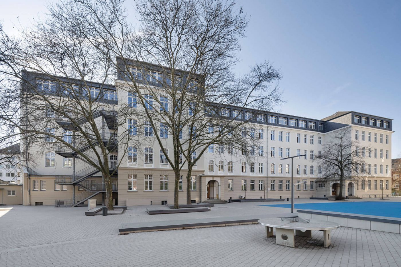 Fachsanierung Lessing Gymnasium, Düsseldorf