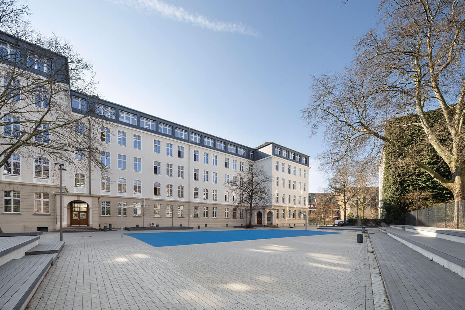 Fachsanierung Lessing Gymnasium, Düsseldorf