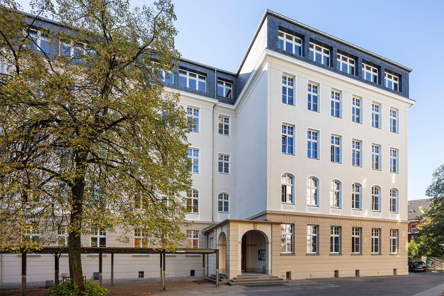 Fachsanierung Lessing Gymnasium, Düsseldorf