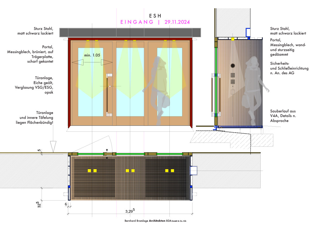 Edith Stein Haus Haustuer plan1
