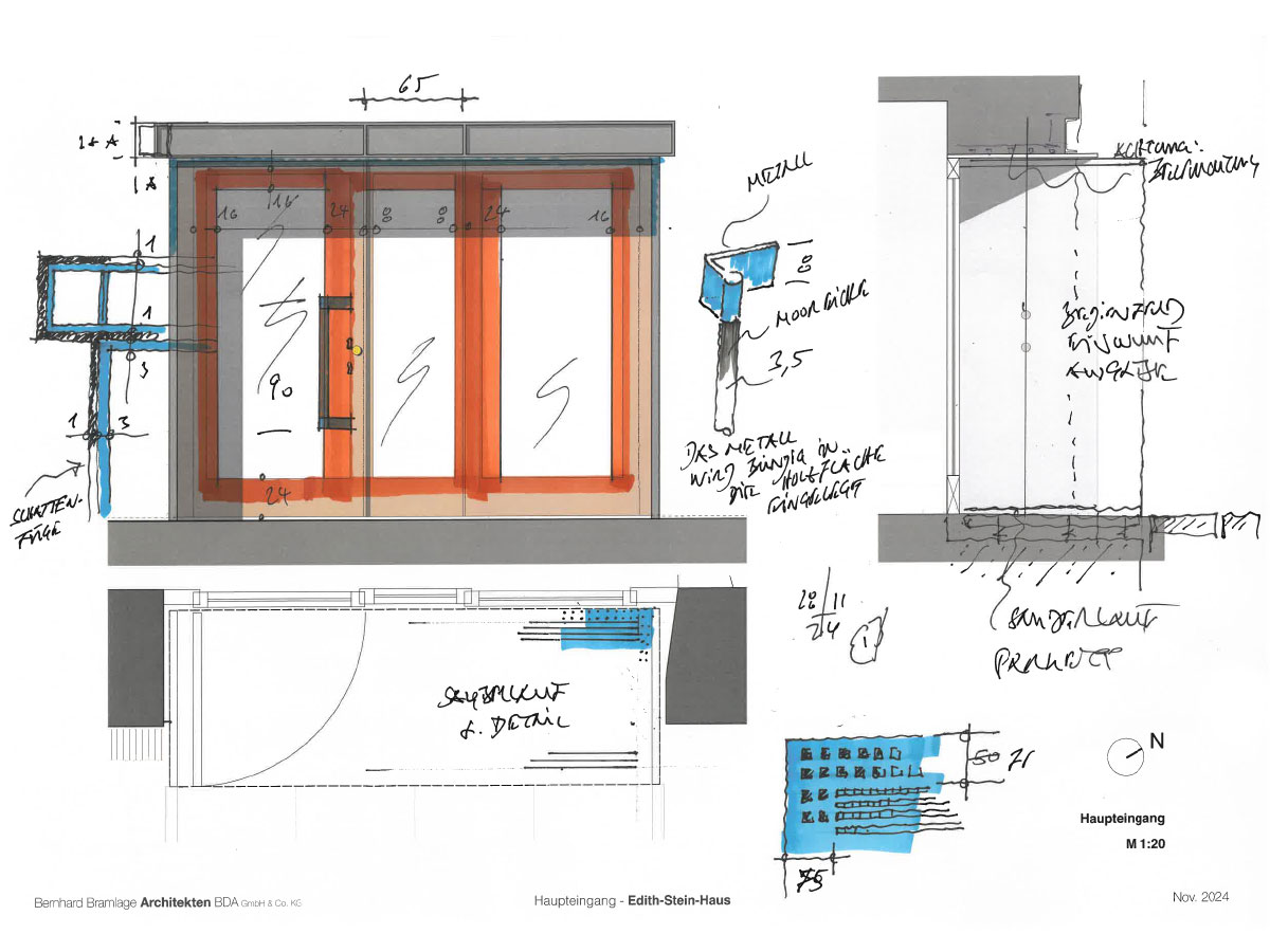 Edith Stein Haus Haustuer plan2