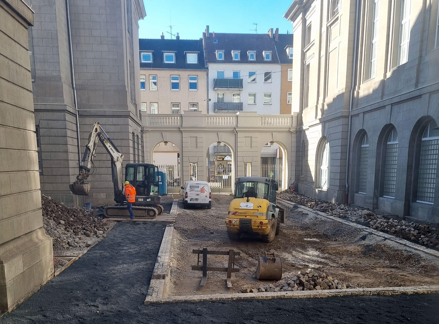 Ehrenhof Lessing im Bau0