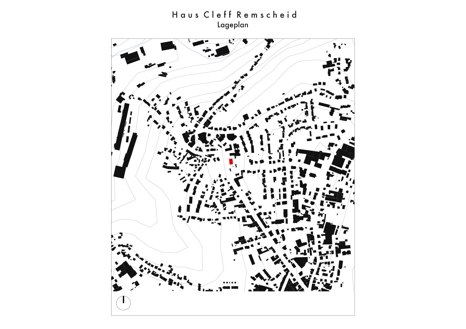 01 Haus Cleff Plaene Lageplan